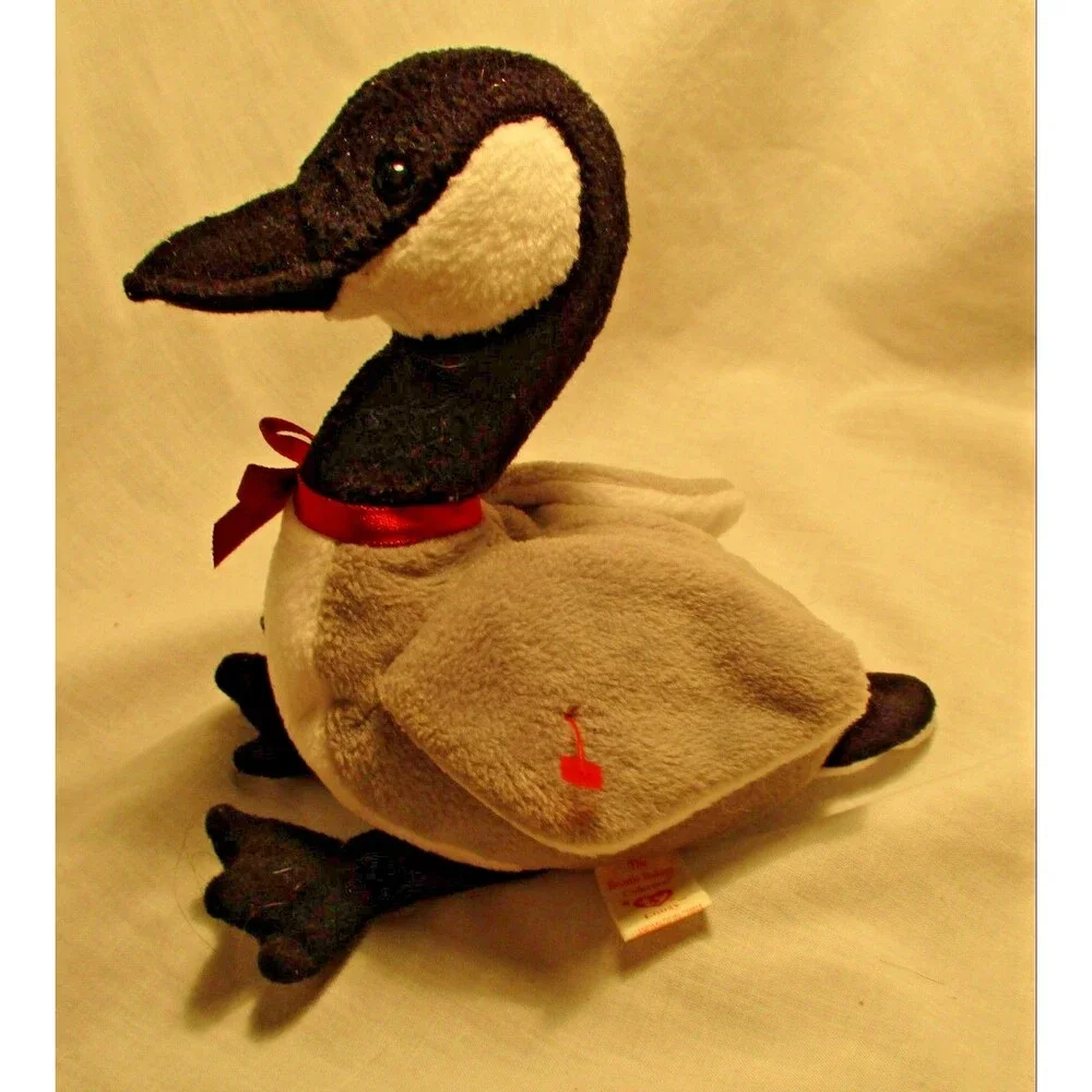 Ty Beanie Baby Loosy Goose No Hang Tag